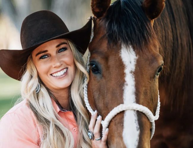Amberley Snyder Author and Barrel Racer BARR Center Conference headshot