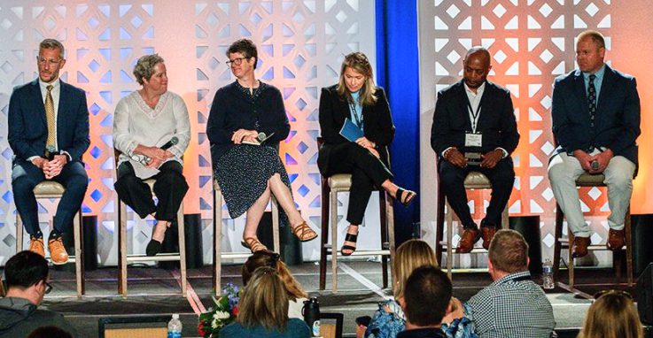 BARR National Conference speakers up on stage