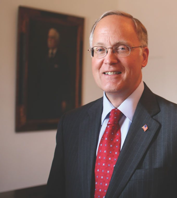 Governor Jim Douglas Former Governor of Vermont BARR Center Conference headshot