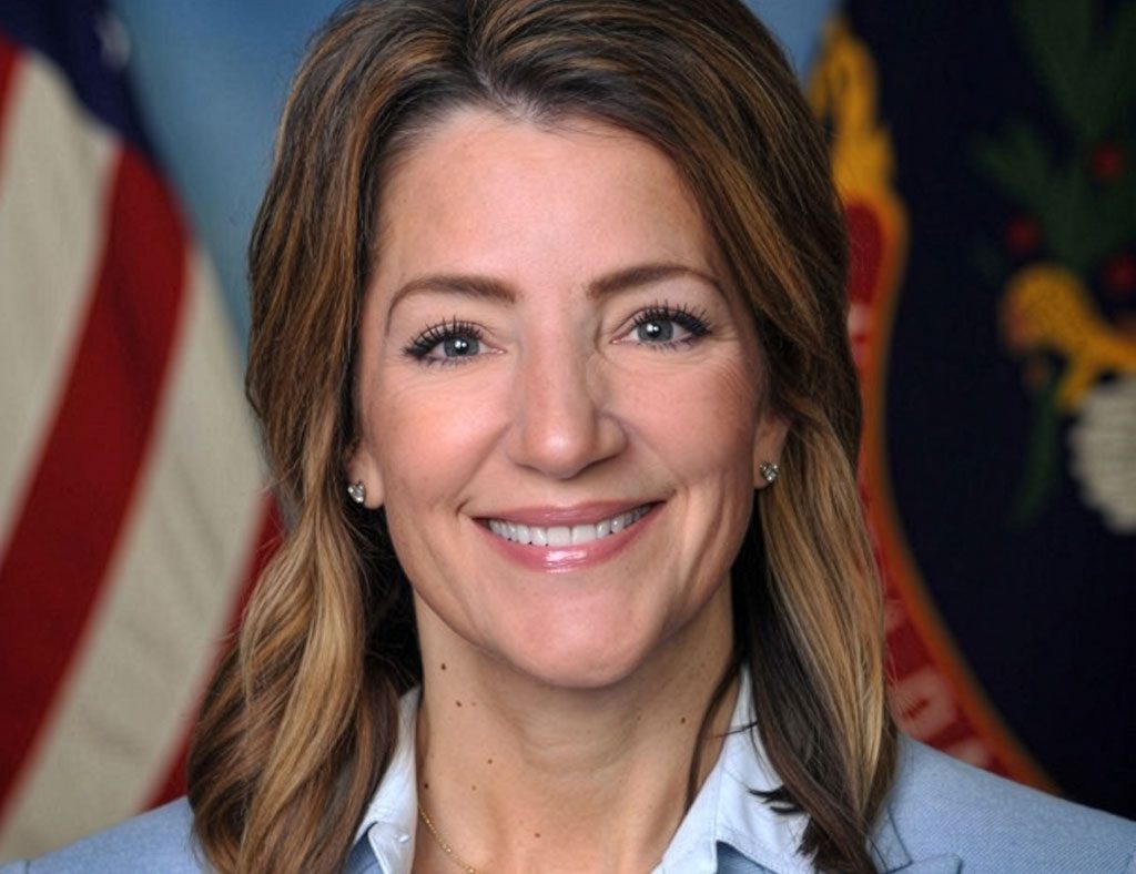 Michelle Strinden, Lieutenant Governor of North Dakota BARR Center Conference headshot